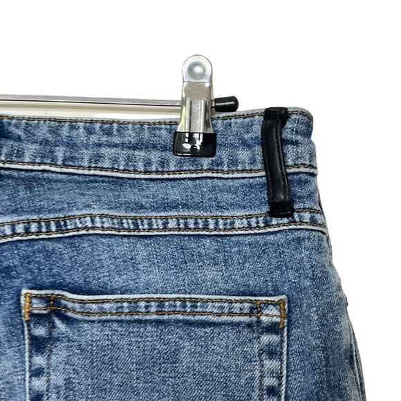 Alexander Wang x DENIM Grip High Rise Straight Jeans Women’s Size 28 Cropped - Picture 8 of 13